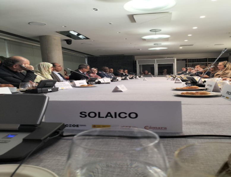 Jornada de trabajo con los ministros de exteriores de Mauritania y España organizada por la cámara de comercio de España