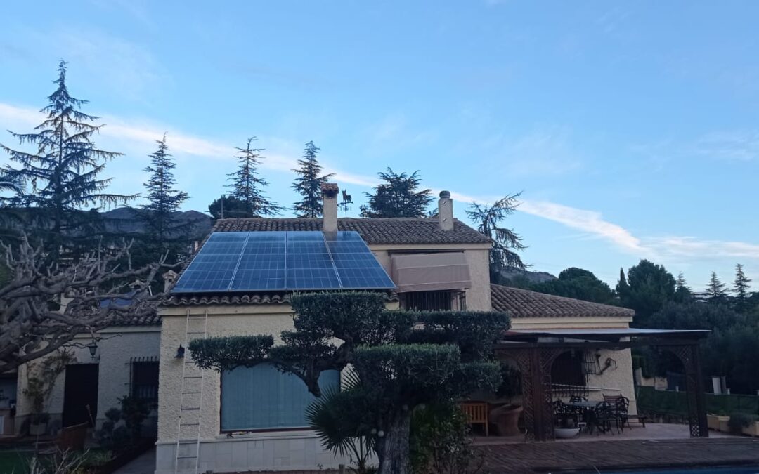 Instalación fotovoltaica residencial de 4 kW