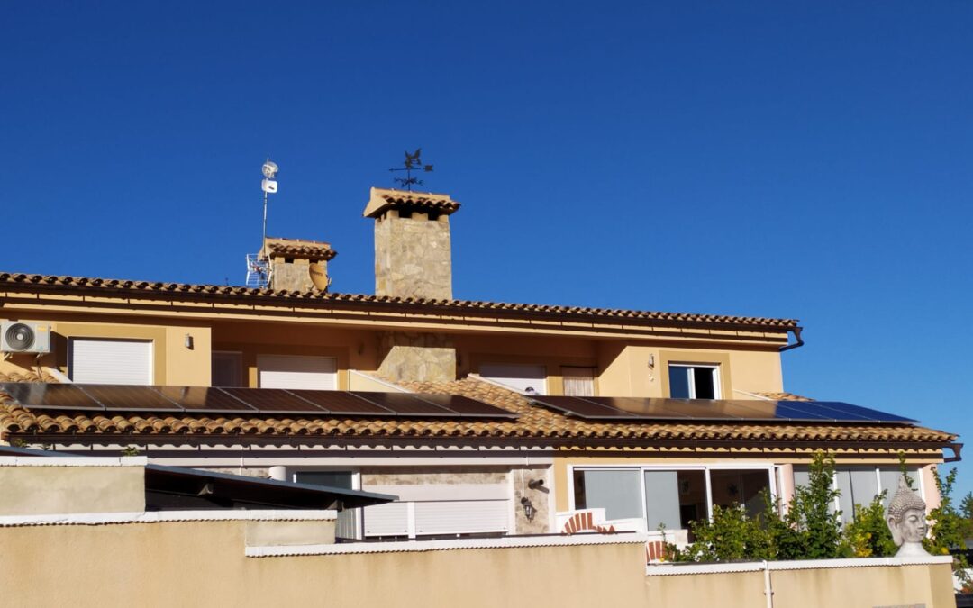 Instalación fotovoltaica residencial de 5 kW