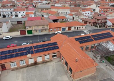 Instalaciones solares en edificios públicos del municipio de Coreses (Zamora)