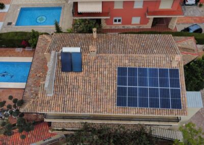 Instalación fotovoltaica residencial de 6 kW