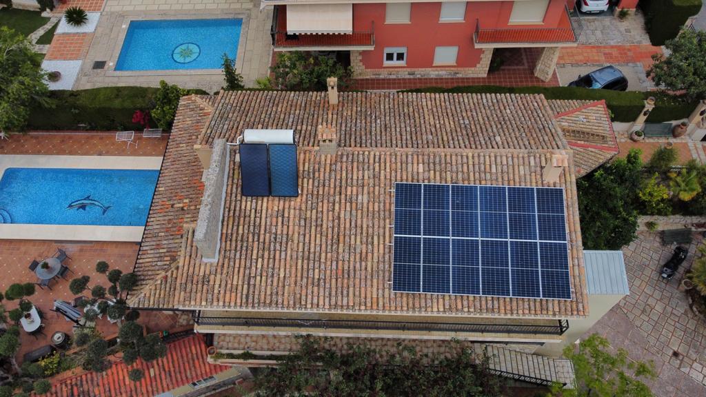 Instalación fotovoltaica residencial de 6 kW