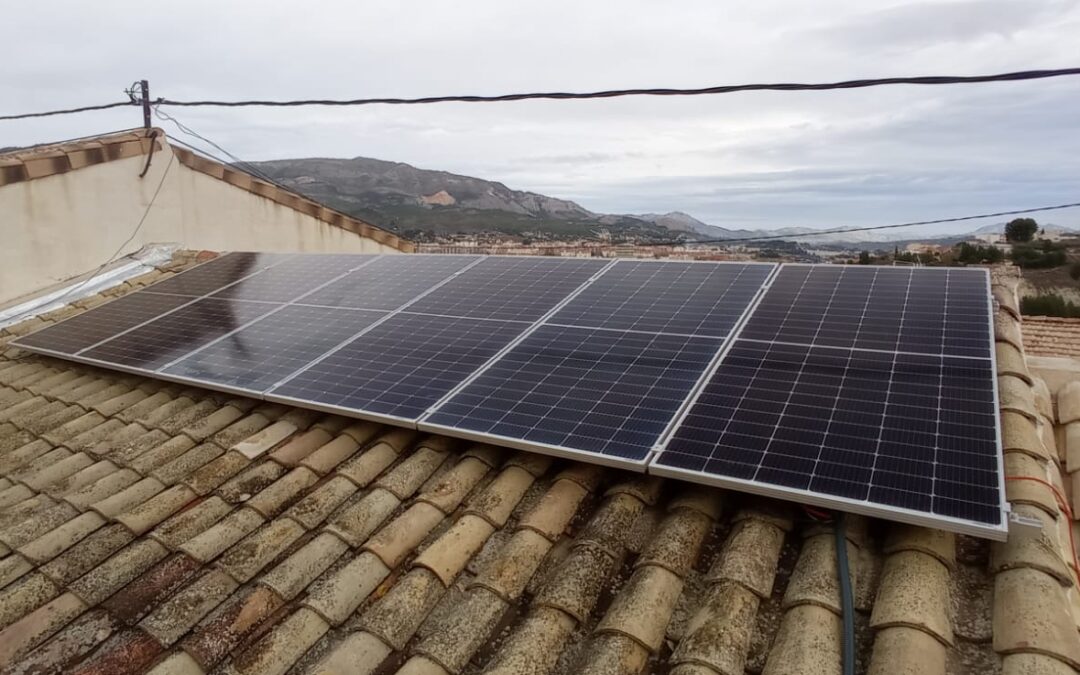 Instalación fotovoltaica residencial de 4 kW