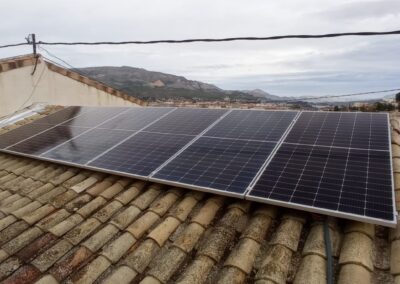Instalación fotovoltaica residencial de 4 kW