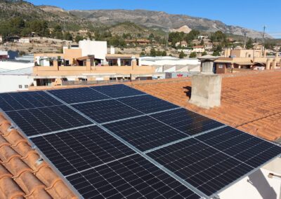 Instalación fotovoltaica residencial de 3 kW