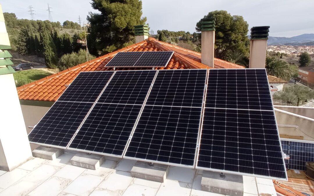 Instalación fotovoltaica residencial de 4 kW