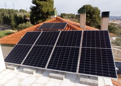 Instalación fotovoltaica residencial de 4 kW