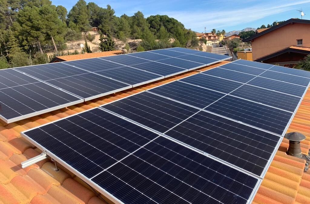 Instalación fotovoltaica residencial de 6 kW