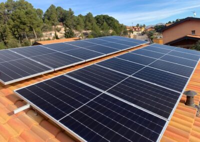 Instalación fotovoltaica residencial de 6 kW