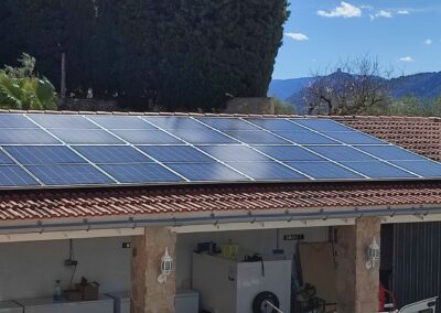 Instalación fotovoltaica residencial de 6 kW