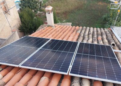 Instalación fotovoltaica residencial de 3 kW