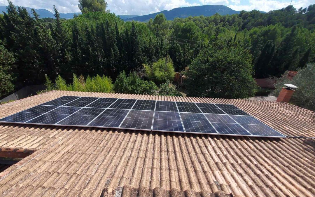 Instalación fotovoltaica residencial de 6 kW