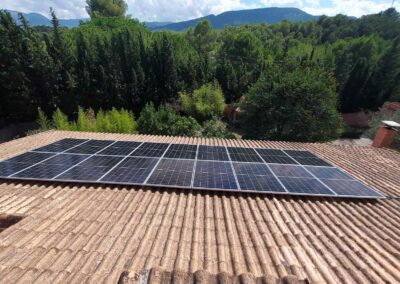 Instalación fotovoltaica residencial de 6 kW