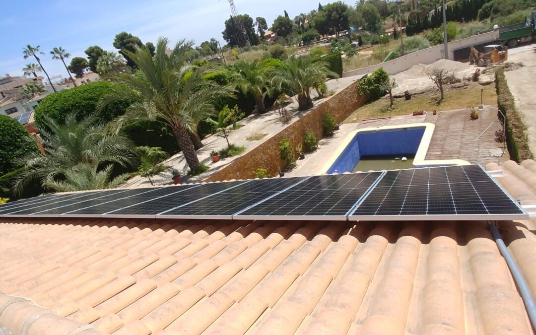 Instalación fotovoltaica residencial de 5 kW