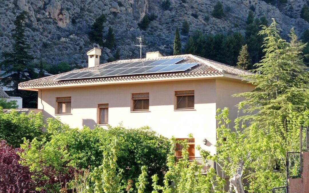 Instalación fotovoltaica residencial de 6 kW