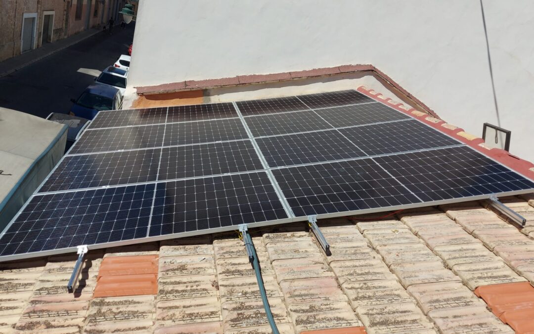 Instalación fotovoltaica residencial de 4 kW