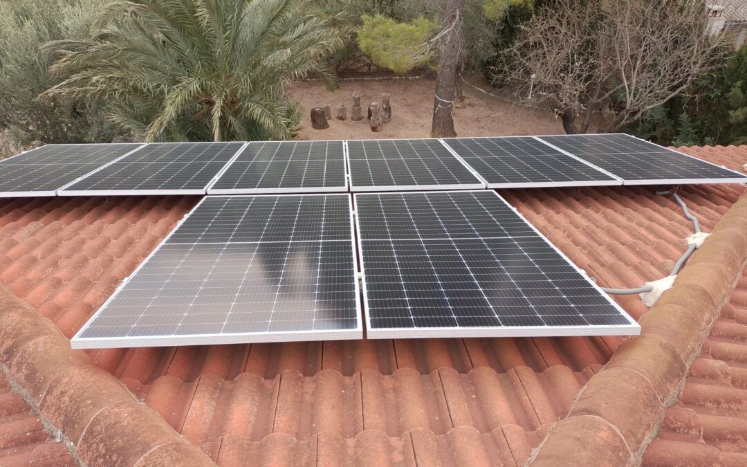 Instalación fotovoltaica residencial de 3 kW