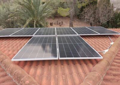 Instalación fotovoltaica residencial de 3 kW