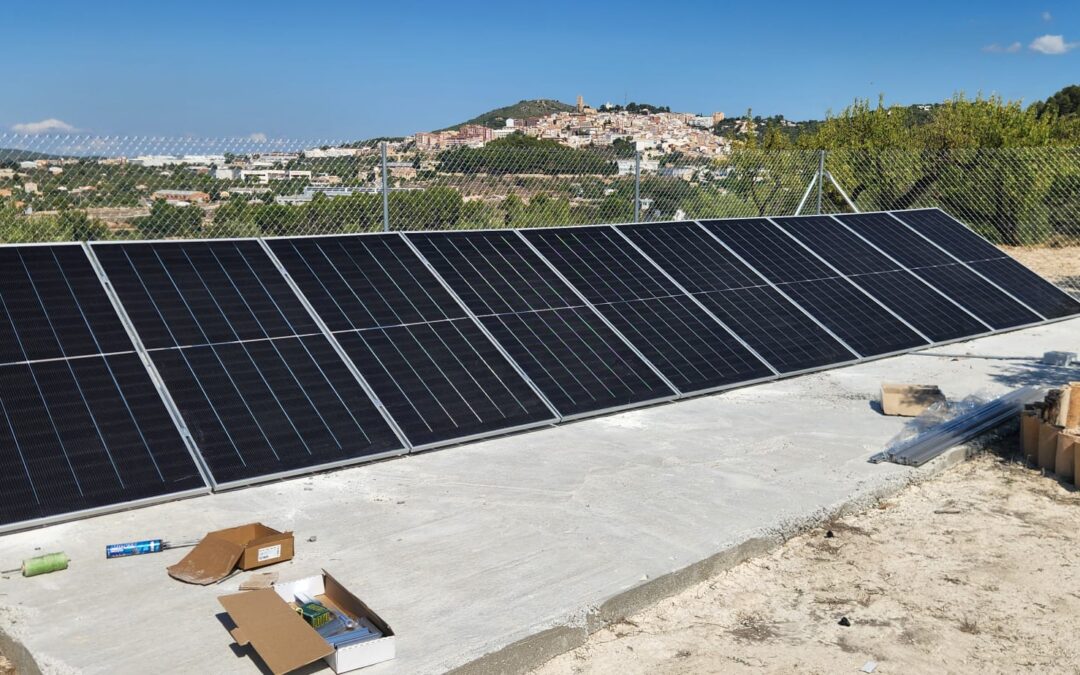 Instalación fotovoltaica residencial de 6 kW con almacenamiento