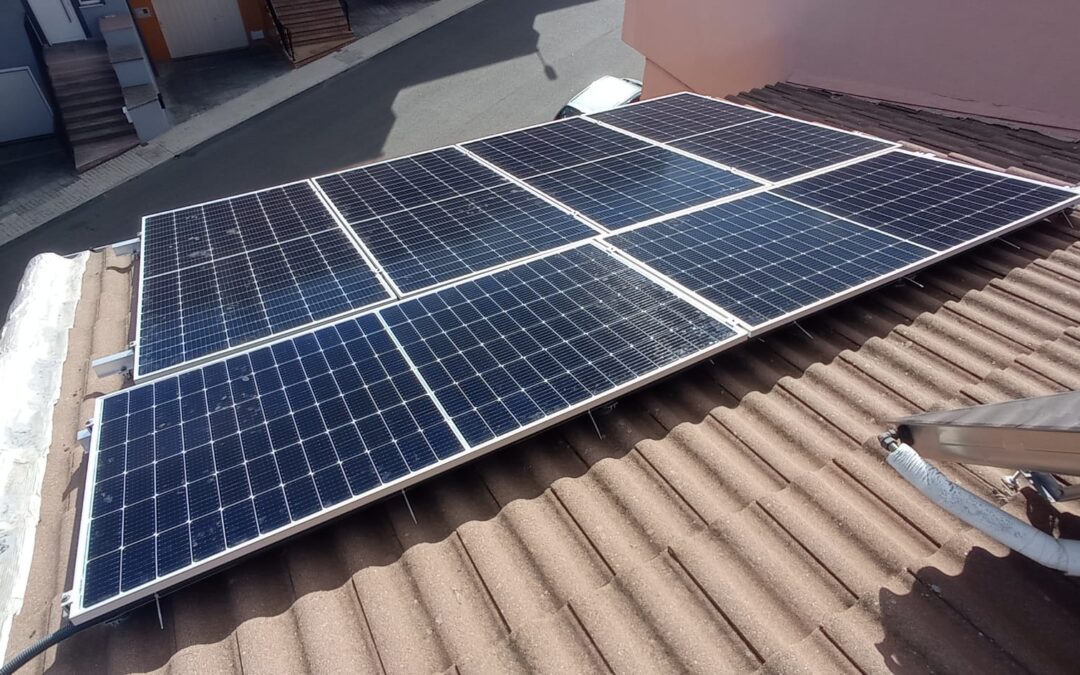 Instalación fotovoltaica residencial de 3 kW
