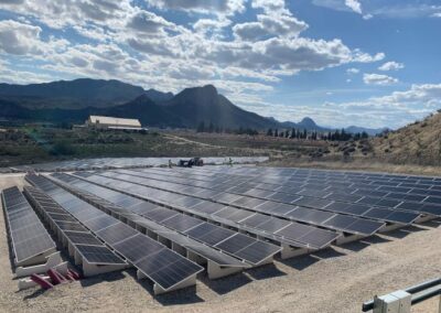 Parque solar fotovoltaico de 1,5 MW en Cieza (Murcia)