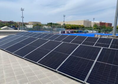 Instalación fotovoltaica  de 15 kWn para autoconsumo en el club de Hockey Tarongers (Valencia)