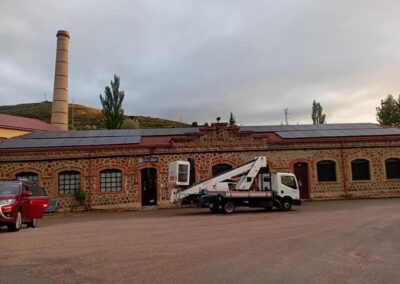 Instalación solar de autoconsumo con excedentes en el Museo Minero en Utrillas (Teruel)