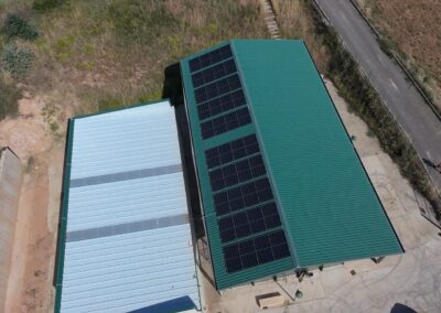 Instalación solar de autoconsumo con excedentes en Plou (Teruel)